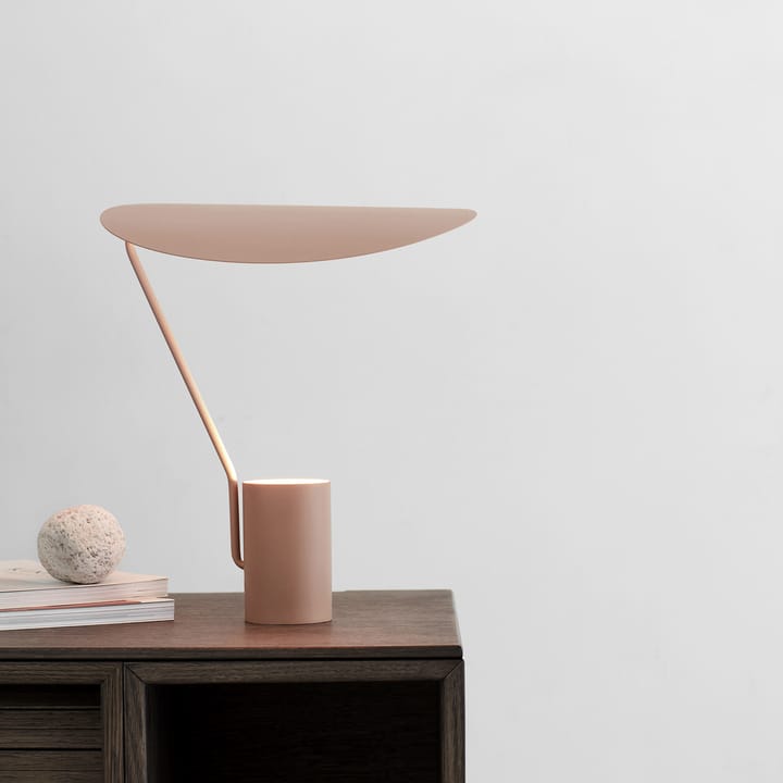 Ombre bordlampe, Warm beige Northern