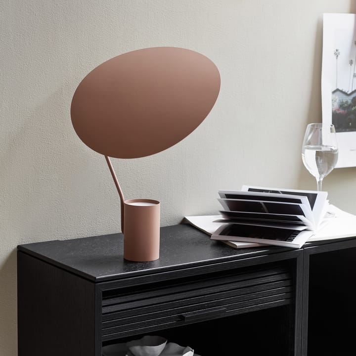 Ombre bordlampe, Warm beige Northern