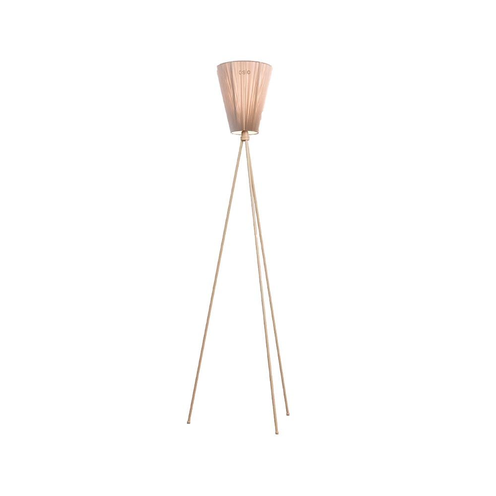 Northern Oslo Wood gulvlampe beige, beige understel