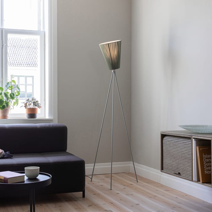 Oslo Wood gulvlampe stativ, Lysegrå Northern