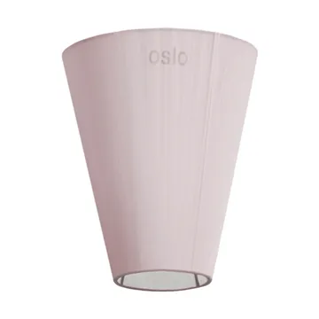 Oslo wood lampeskærm til gulvlampe limited edition - Muted pink - Northern