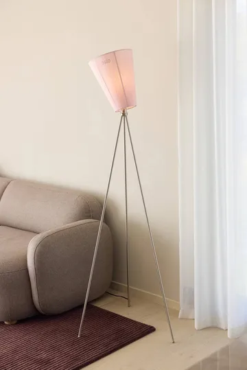 Oslo wood lampeskærm til gulvlampe limited edition - Muted pink - Northern