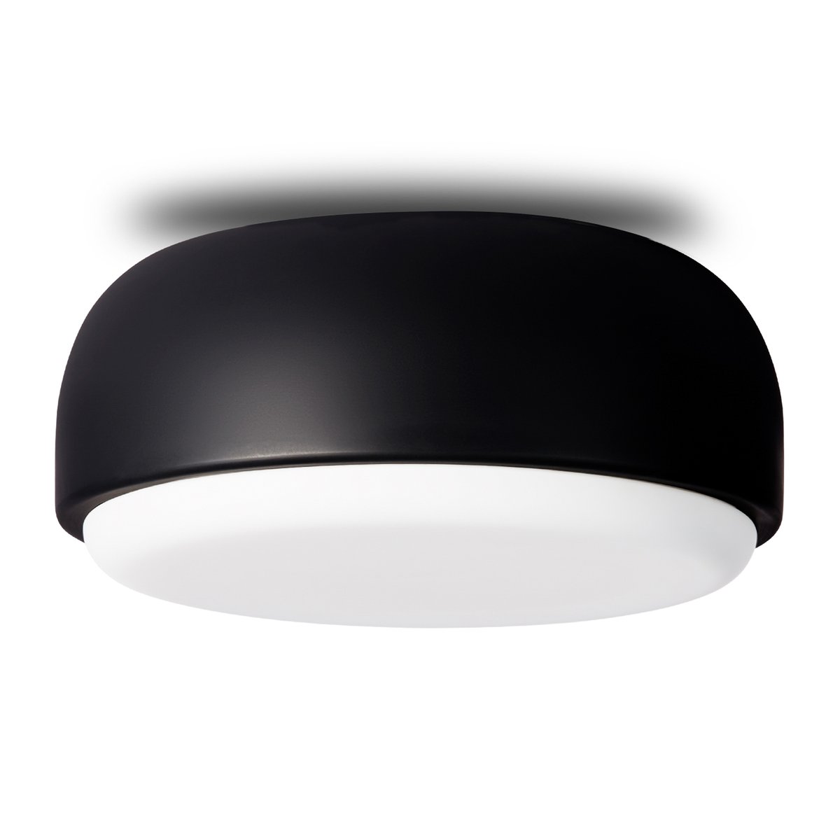 Northern Over me plafond Ø30 cm Mat sort | Skandinavisk Design | Plafonder | Sort