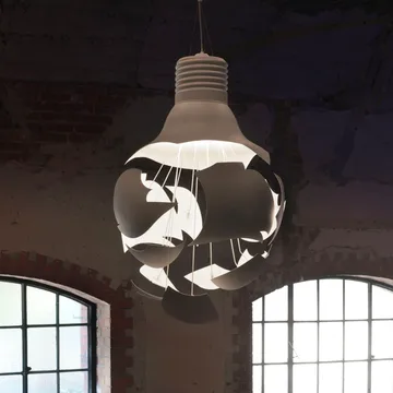 Scheisse pendel - mat hvid - Northern