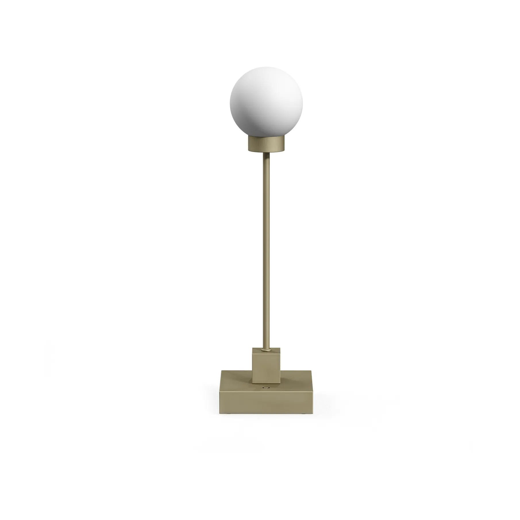 Snowball portabel bordlampe 33 cm, Grå beige Northern