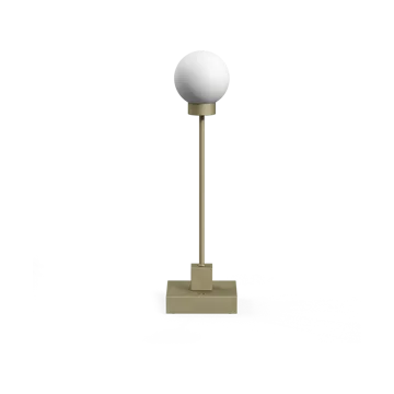 Snowball portabel bordlampe 33 cm - Grå beige - Northern