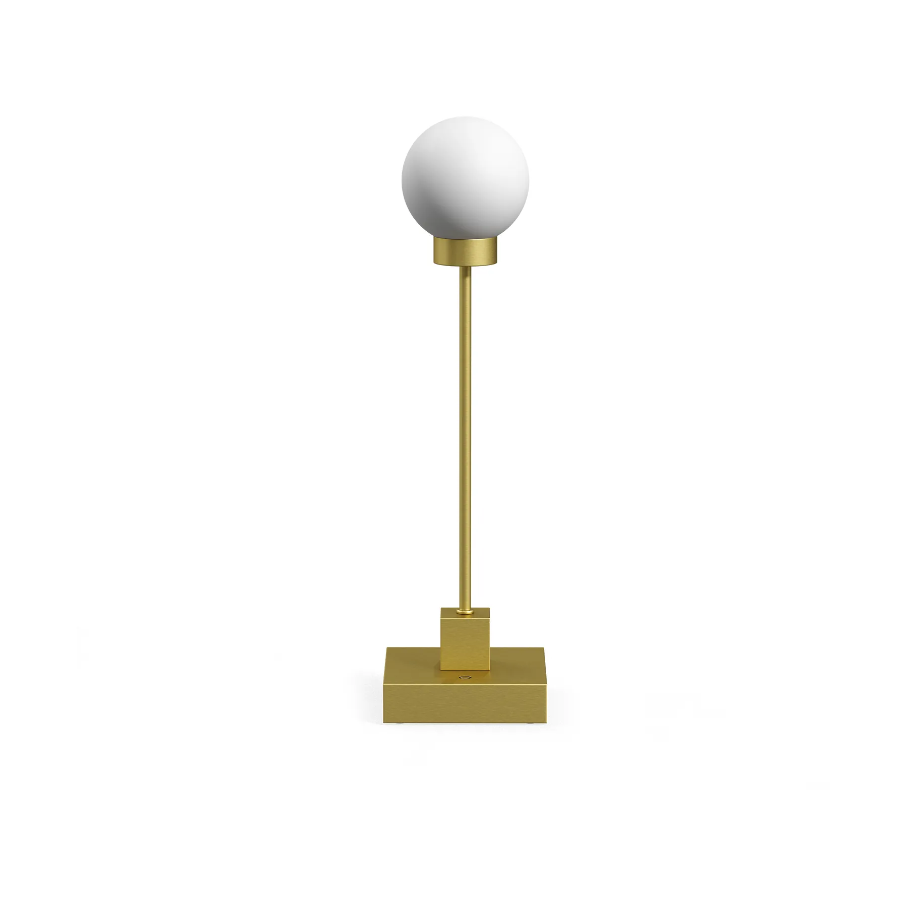Snowball portabel bordlampe 33 cm, Messing Northern