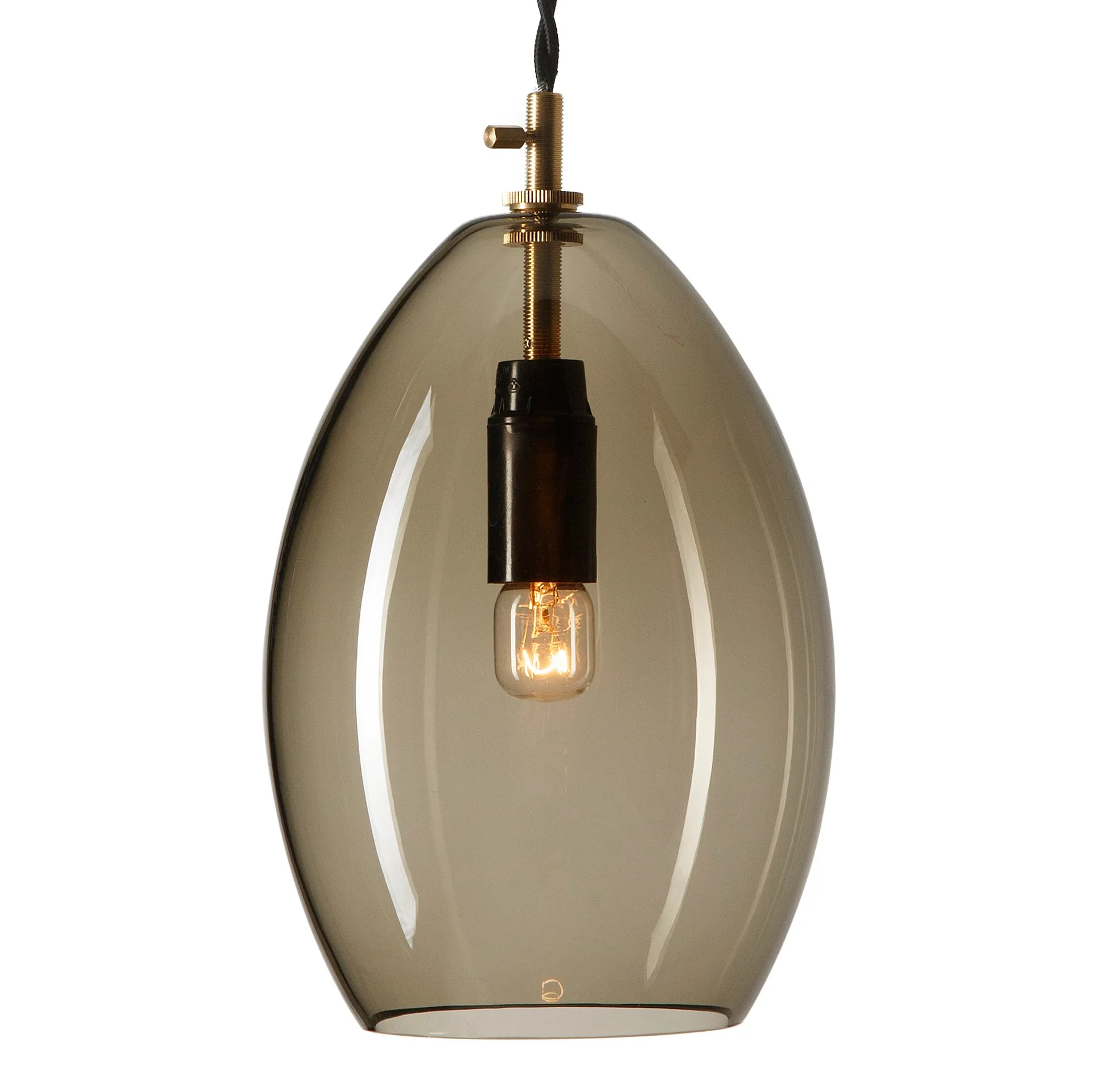 Unika loftlampe grå, Stor Northern