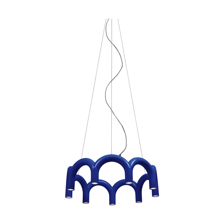 Arch circle pendel Ø76 cm - Blue, Ø76 cm - Oblure