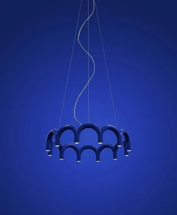 Arch circle pendel Ø76 cm - Blue, Ø98 cm - Oblure