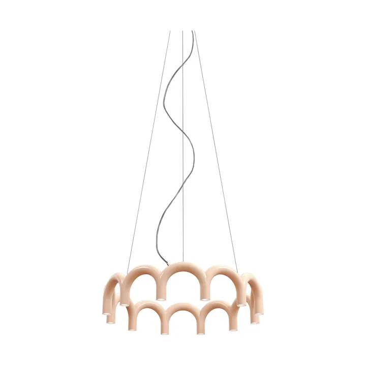 Arch circle pendel Ø76 cm - Nude, Ø98 cm - Oblure