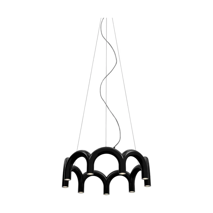 Arch circle pendel - Black, Ø76 cm - Oblure
