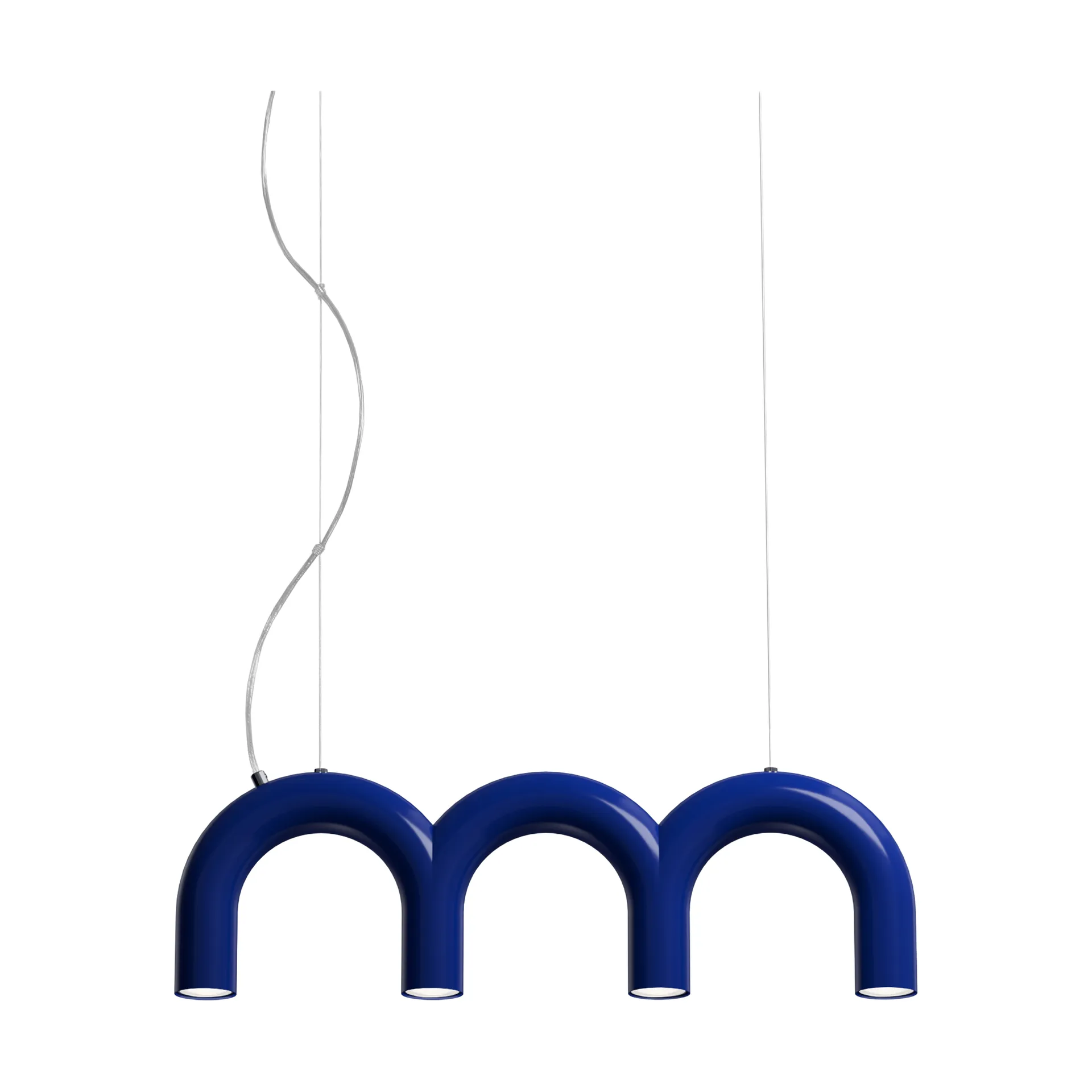 Arch triplette pendel, Blue, 65,6 cm Oblure