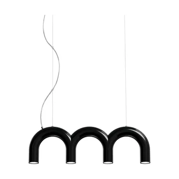Arch triplette pendel - Sort, 65,6 cm - Oblure