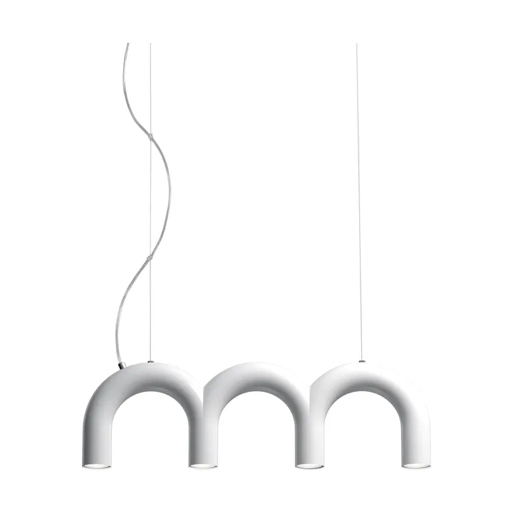 Arch triplette pendel - White, 65,6 cm - Oblure