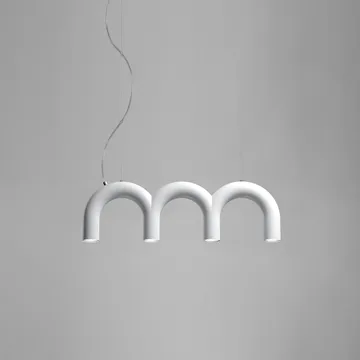 Arch triplette pendel - White, 65,6 cm - Oblure