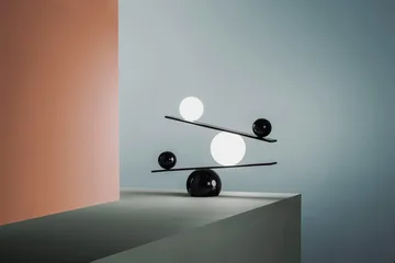 Balance bordlampe - Black, v2 - Oblure