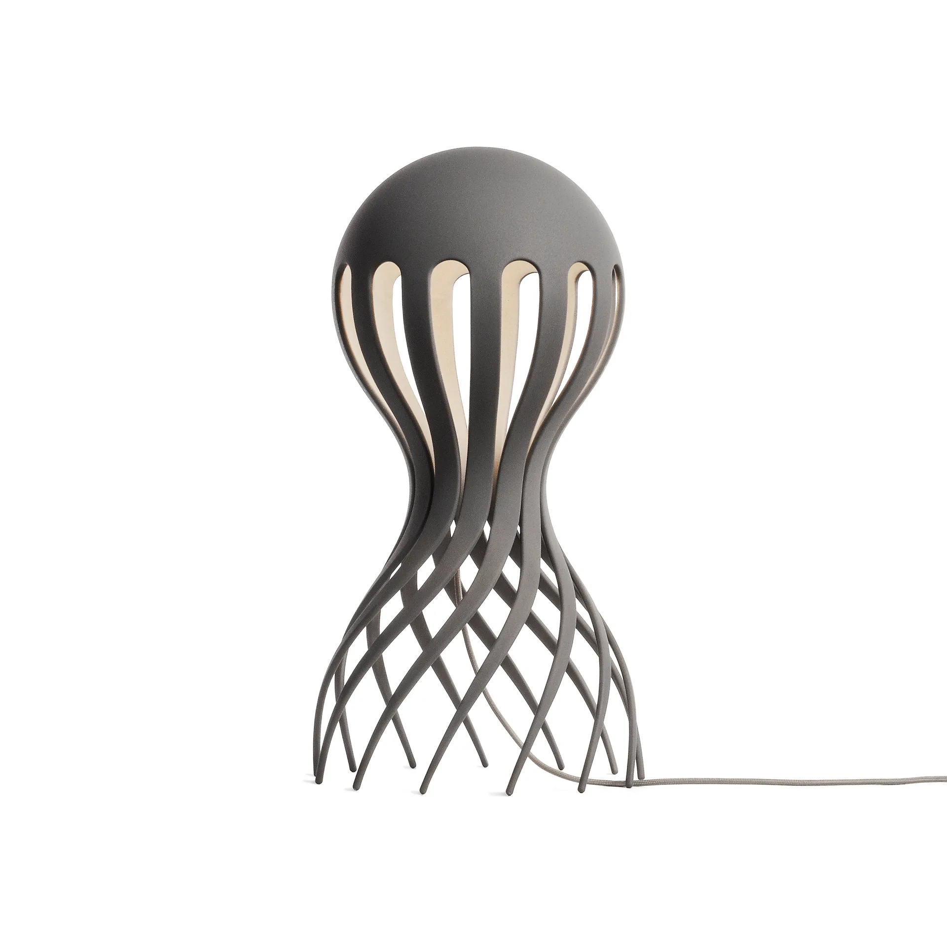 Cirrata bordlampe 44,4 cm, Grey Oblure