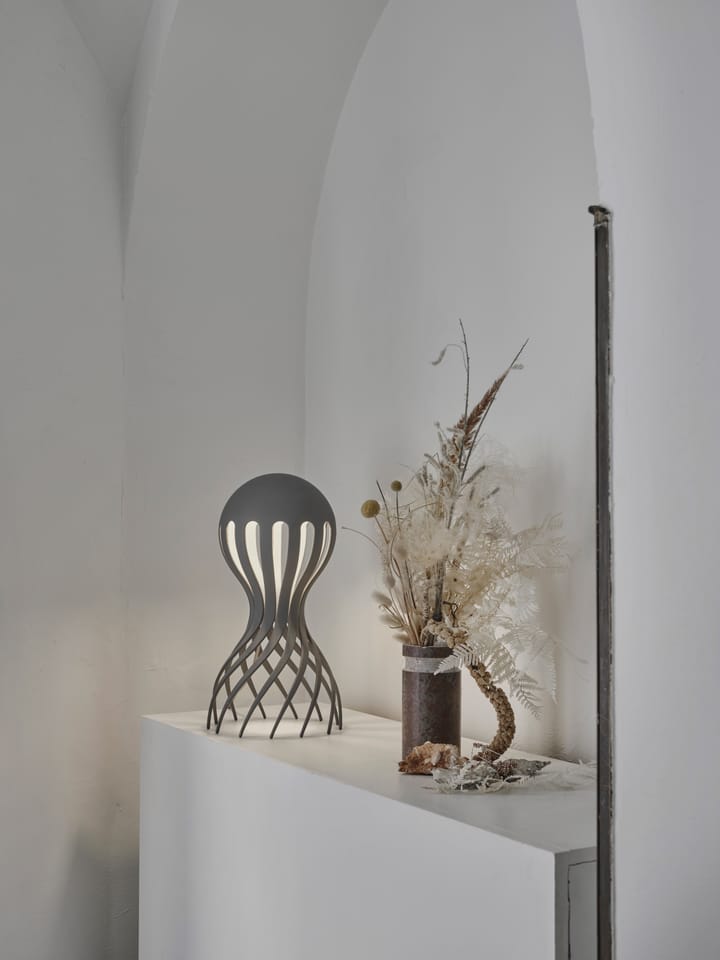Cirrata bordlampe 44,4 cm, Grey Oblure