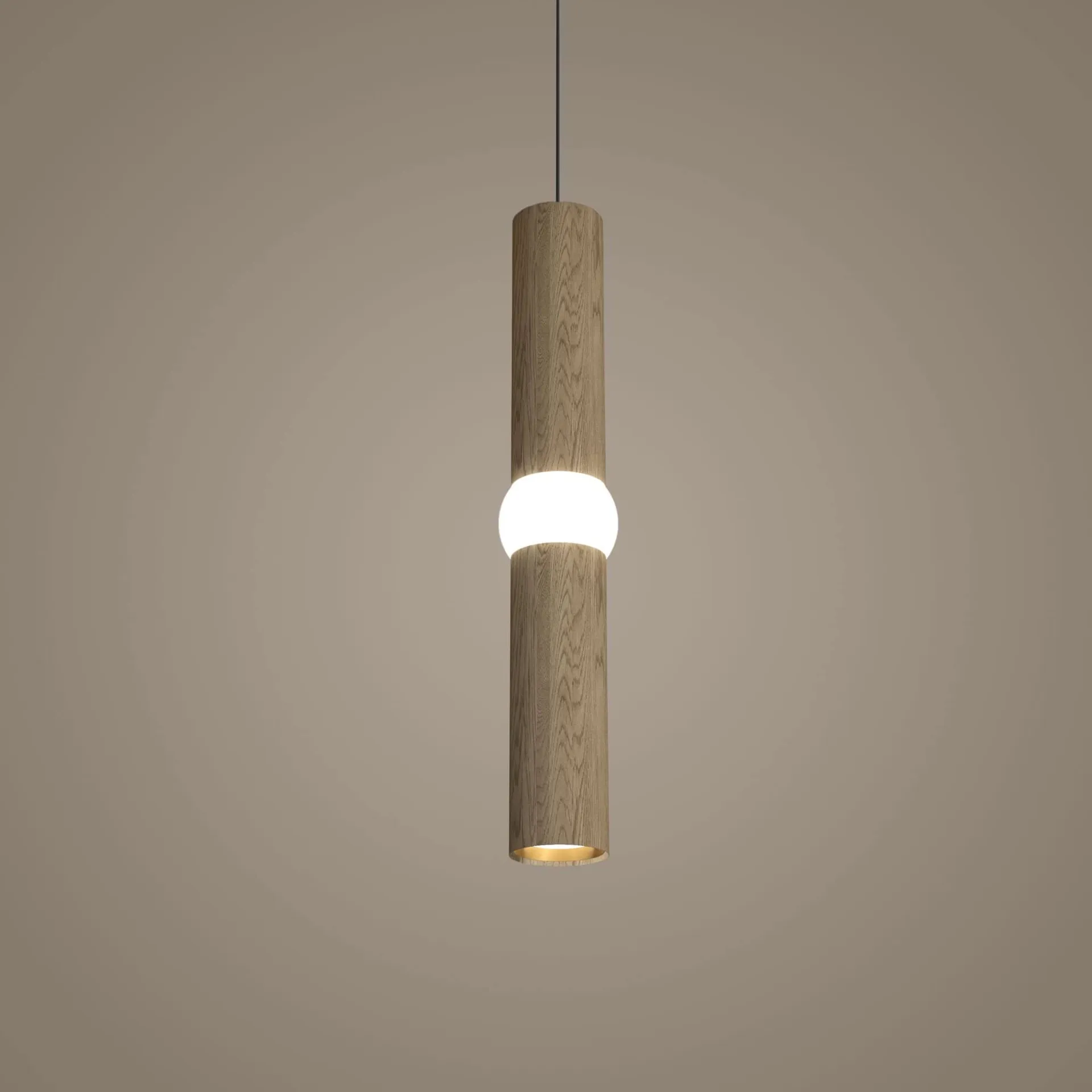 Lightbone pendel, Medium 53,8 cm, natur eg Oblure