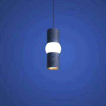 Lightbone pendel - Small 24 cm, blue oak - Oblure