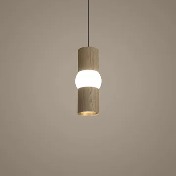 Lightbone pendel - Small 24 cm, natur eg - Oblure