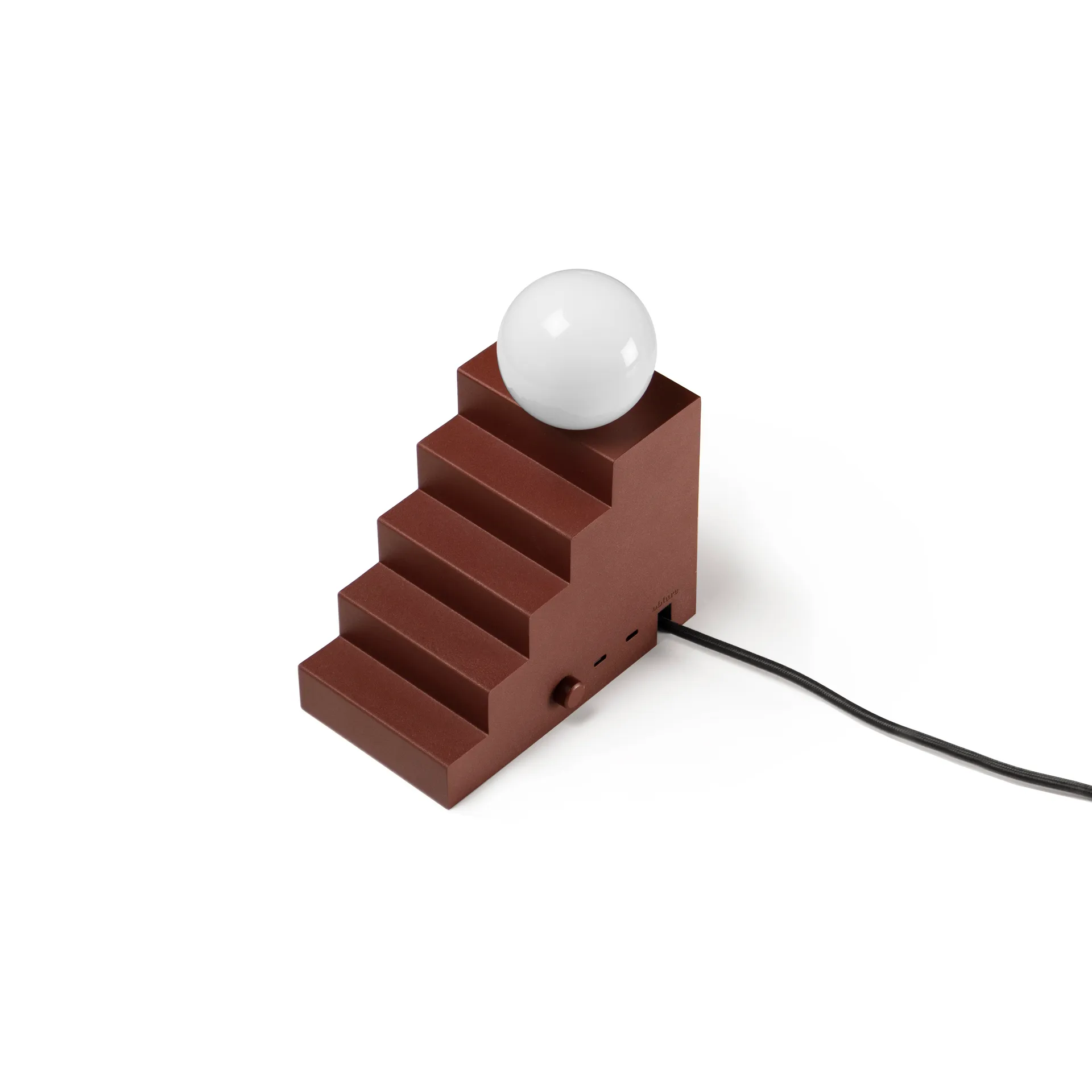 Stair bordlampe, Deep red Oblure