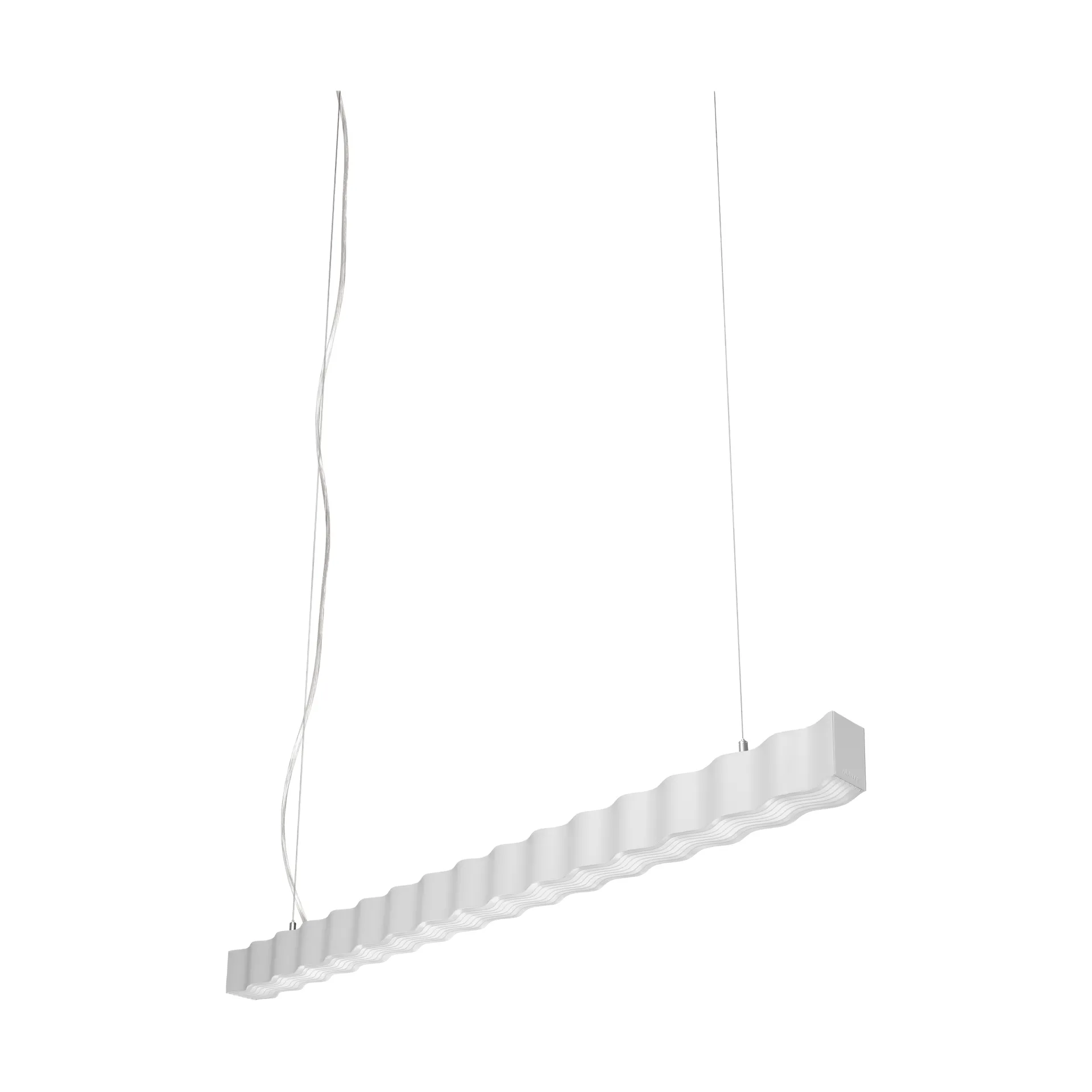 Superwave pendel, Hvid Oblure