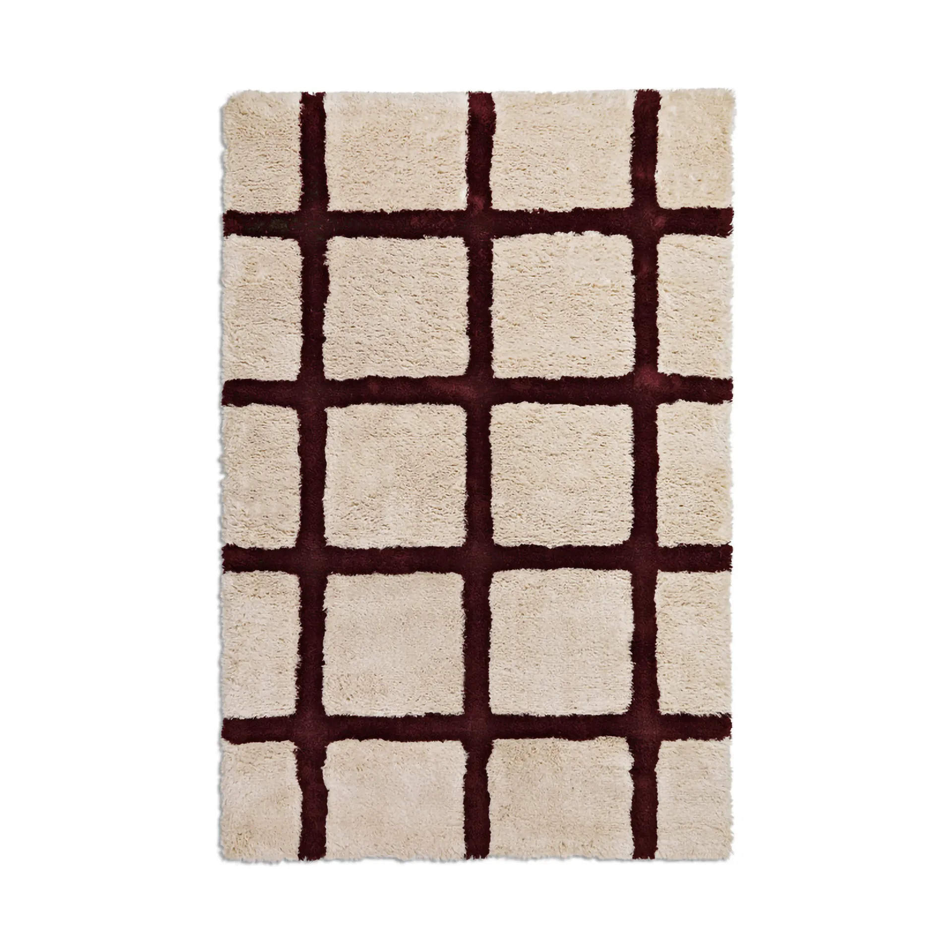 ODC Line Big Scale uldtæppe, Beige brown, 170x240 cm Ogeborg