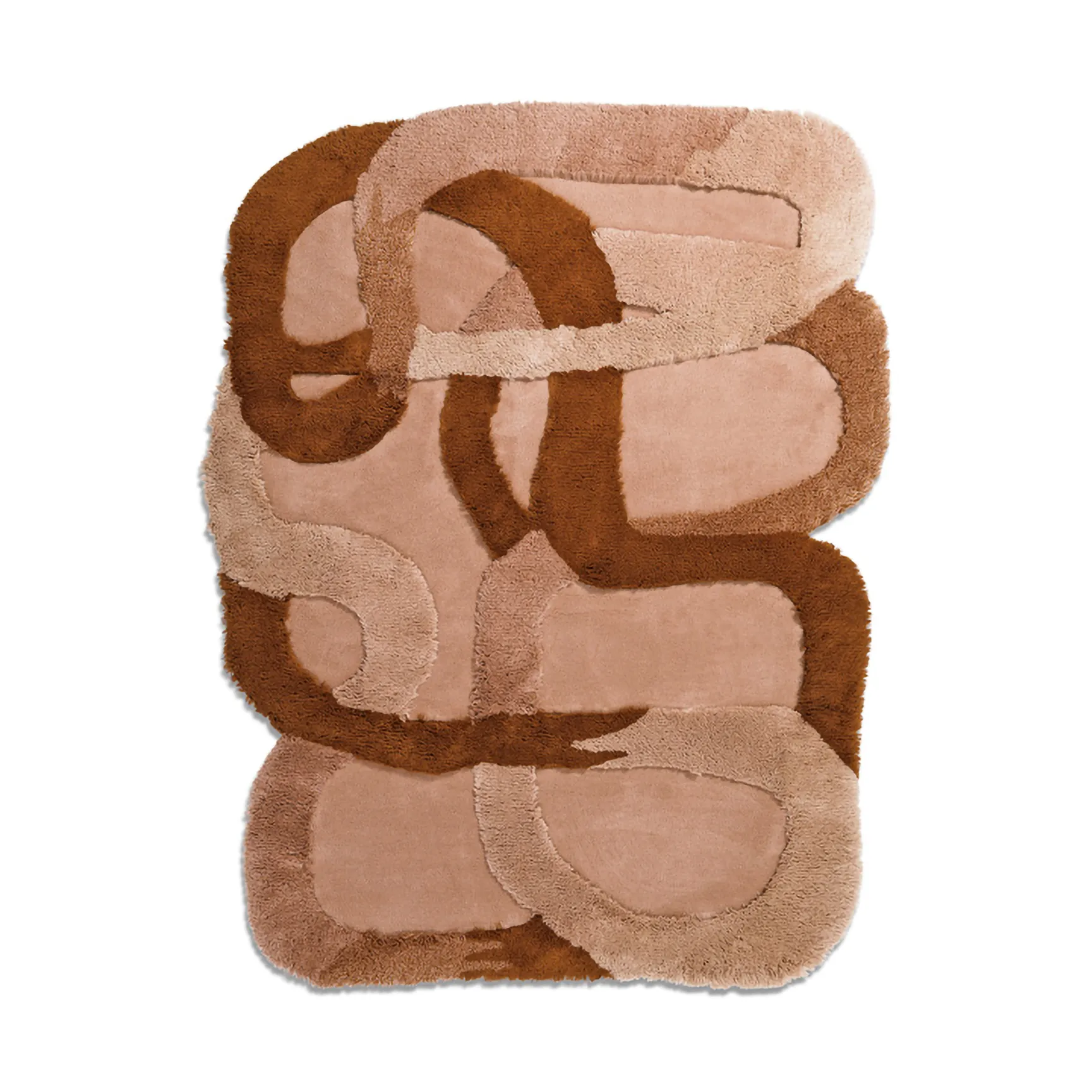 The Tangles uldtæppe, Blushing, 236x300 cm Ogeborg