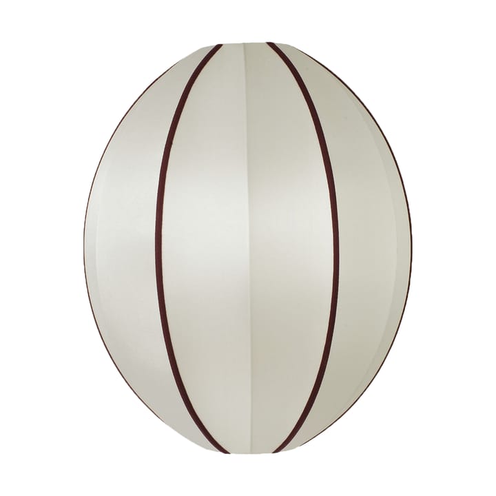 Indochina Classic Oval L lampeskærm - Offwhite-bordeaux - Oi Soi Oi