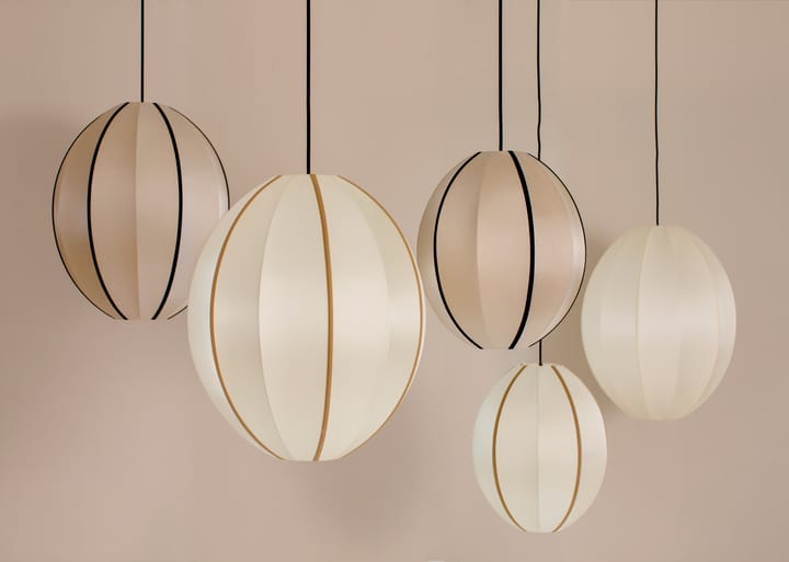 Indochina Classic Oval S lampeskærm, Offwhite-amber Oi Soi Oi
