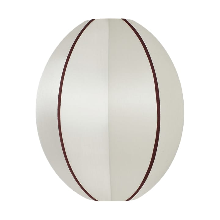 Indochina Classic Oval S lampeskærm - Offwhite-bordeaux - Oi Soi Oi