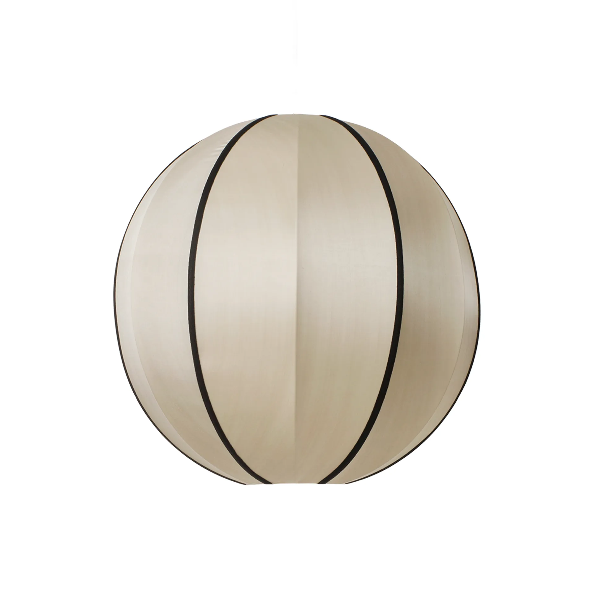 Indochina Classic Round lampeskærm, Kit-black Oi Soi Oi