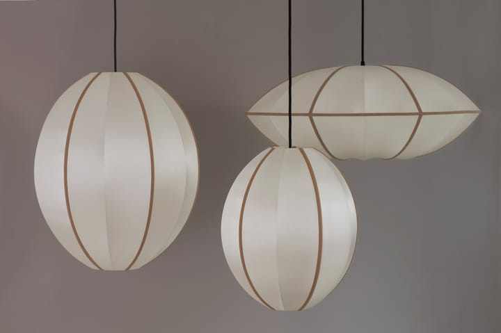 Indochina Classic UFO lampeskærm, Offwhite-amber Oi Soi Oi