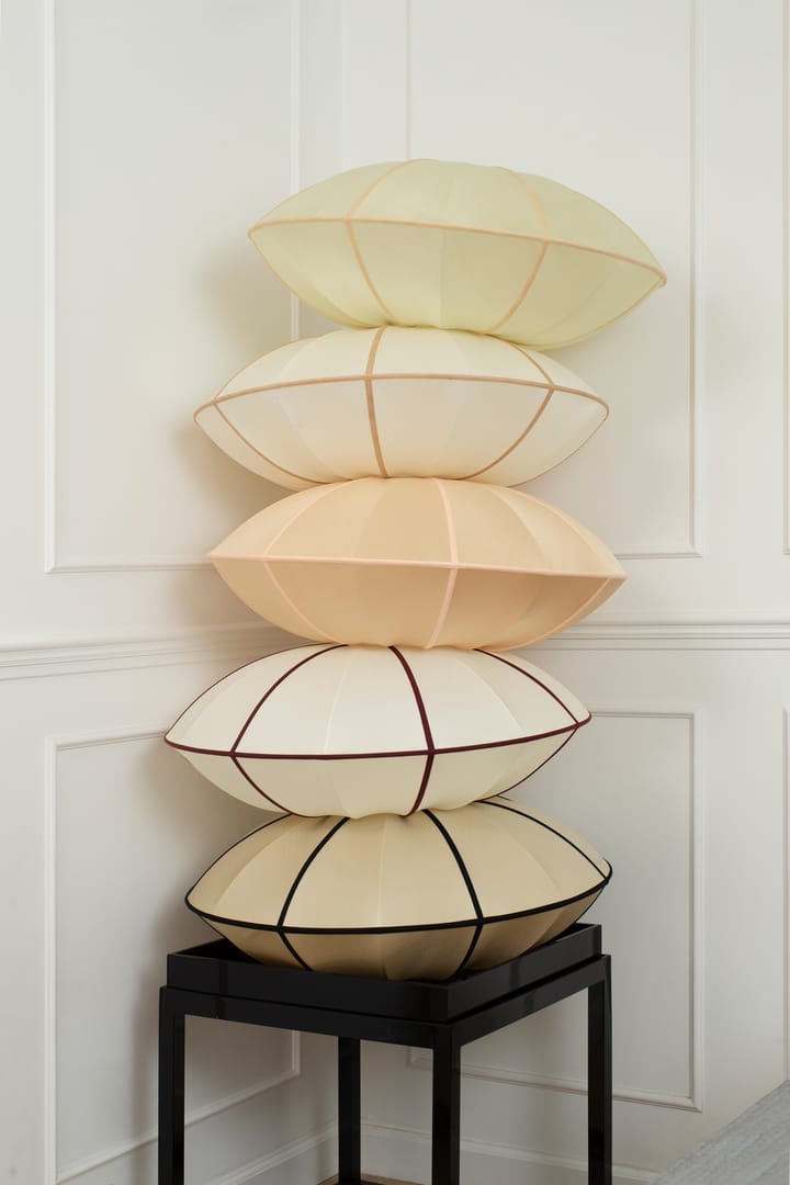 Indochina Classic UFO lampeskærm, Offwhite-amber Oi Soi Oi
