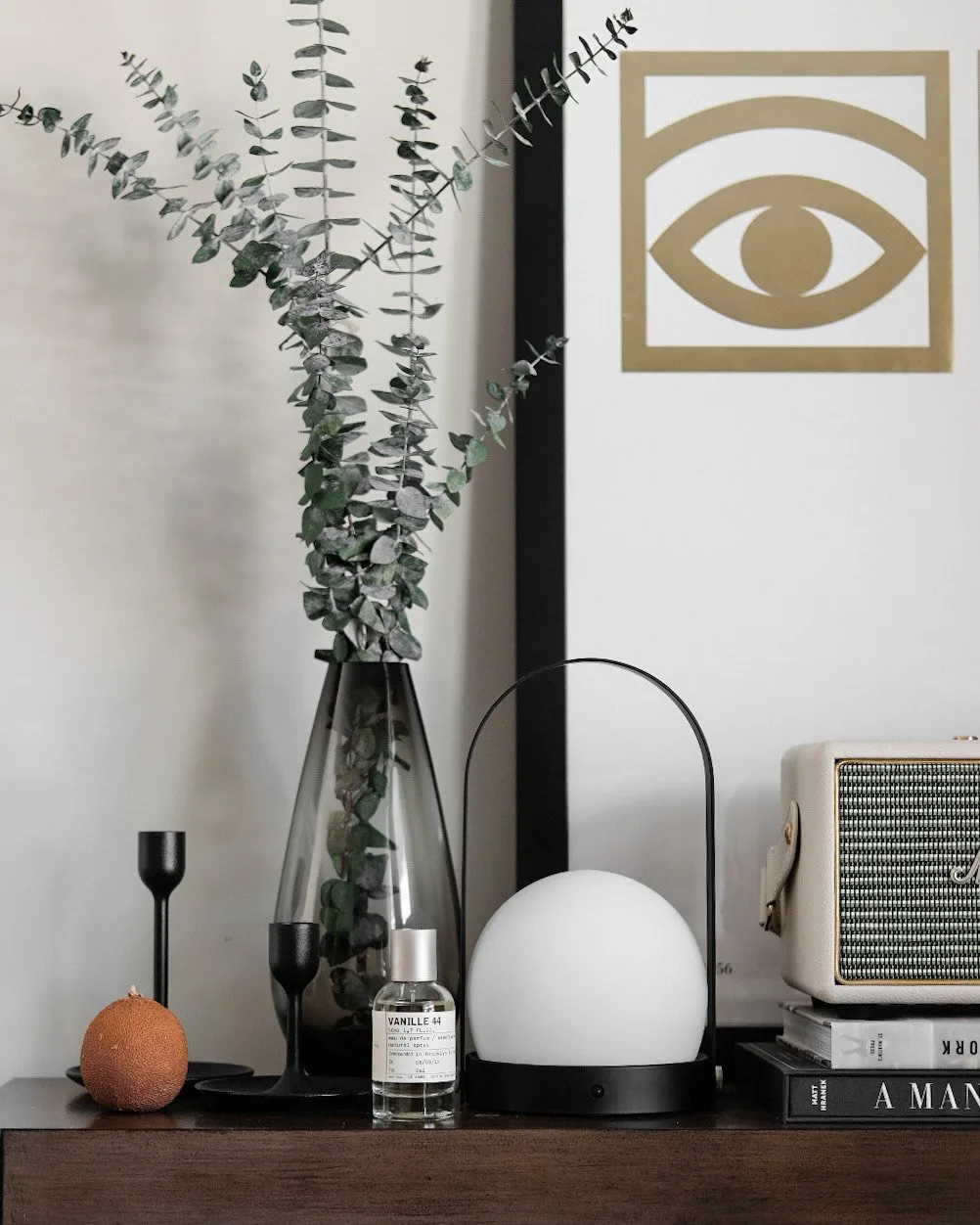 Ögon Guld plakat, 50 x 70 cm Olle Eksell