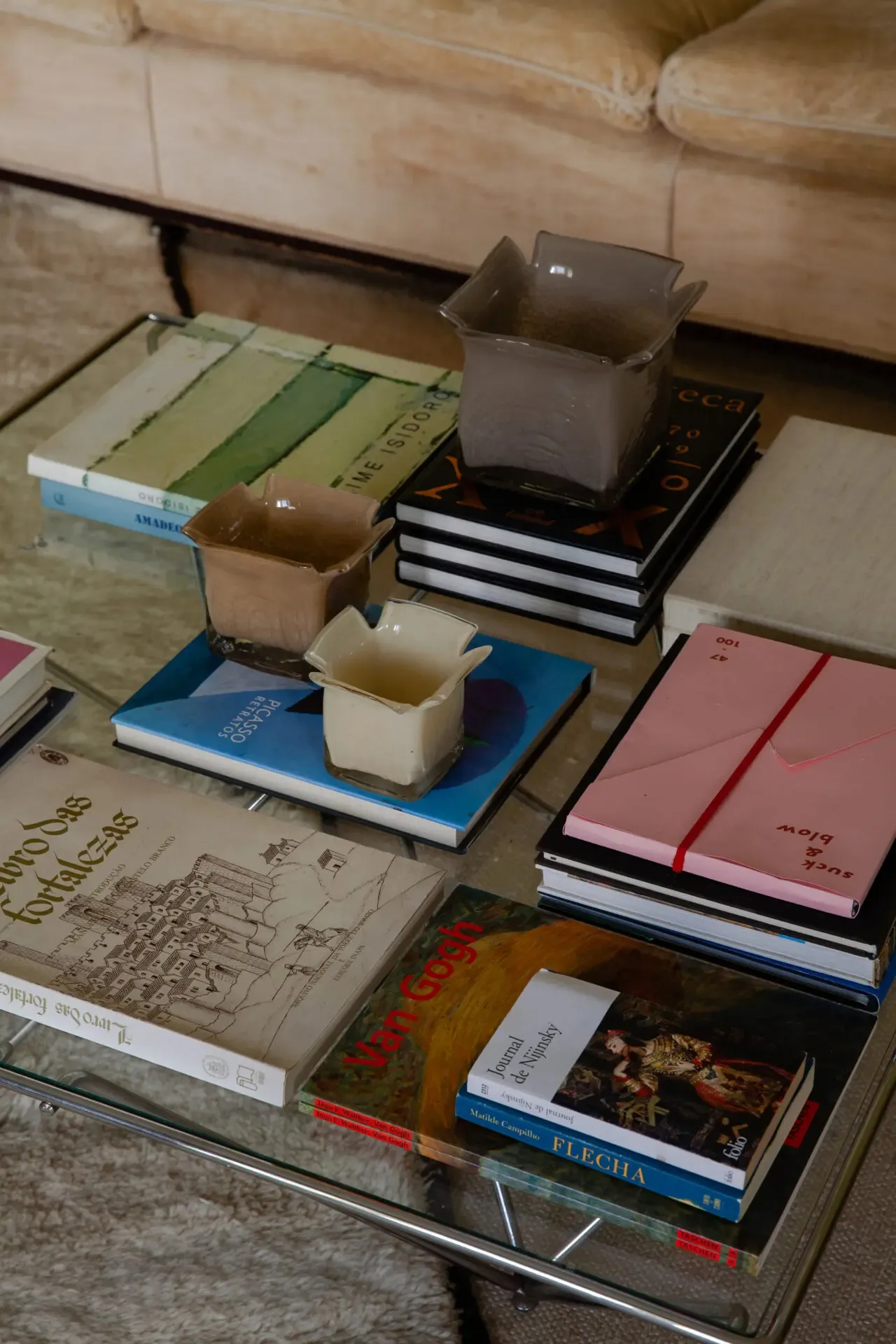 Atlas fyrfadsstage 10 cm, Vanilje Olsson & Jensen