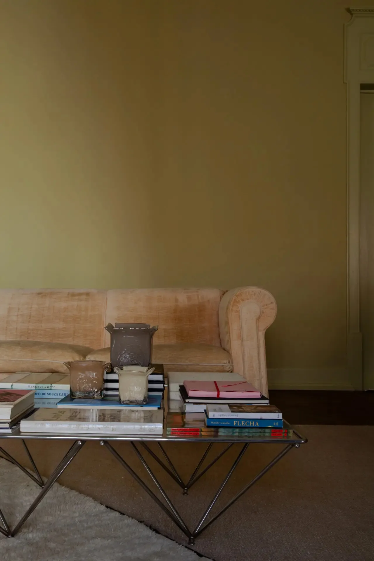 Atlas fyrfadsstage 10 cm, Vanilje Olsson & Jensen