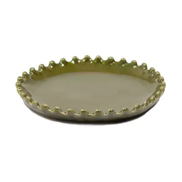 Eden asiet Ø16 cm - Grøn - Olsson & Jensen