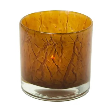 Etna fyrfadsstage Ø10 cm - Lysebrun - Olsson & Jensen