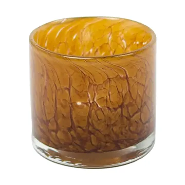 Etna fyrfadsstage Ø8 cm - Lysebrun - Olsson & Jensen