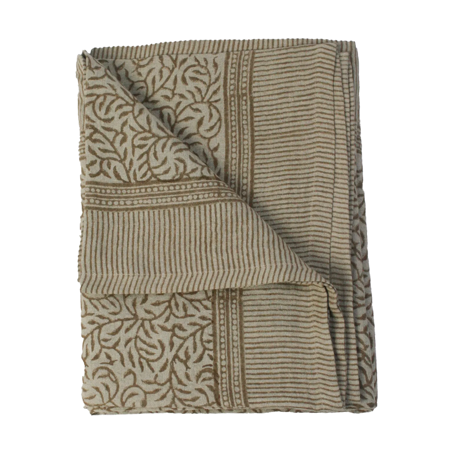 Felicie linneddug 150x300, Beige Olsson & Jensen