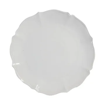 Judith stor middagstallerken Ø34 cm - Hvid - Olsson & Jensen