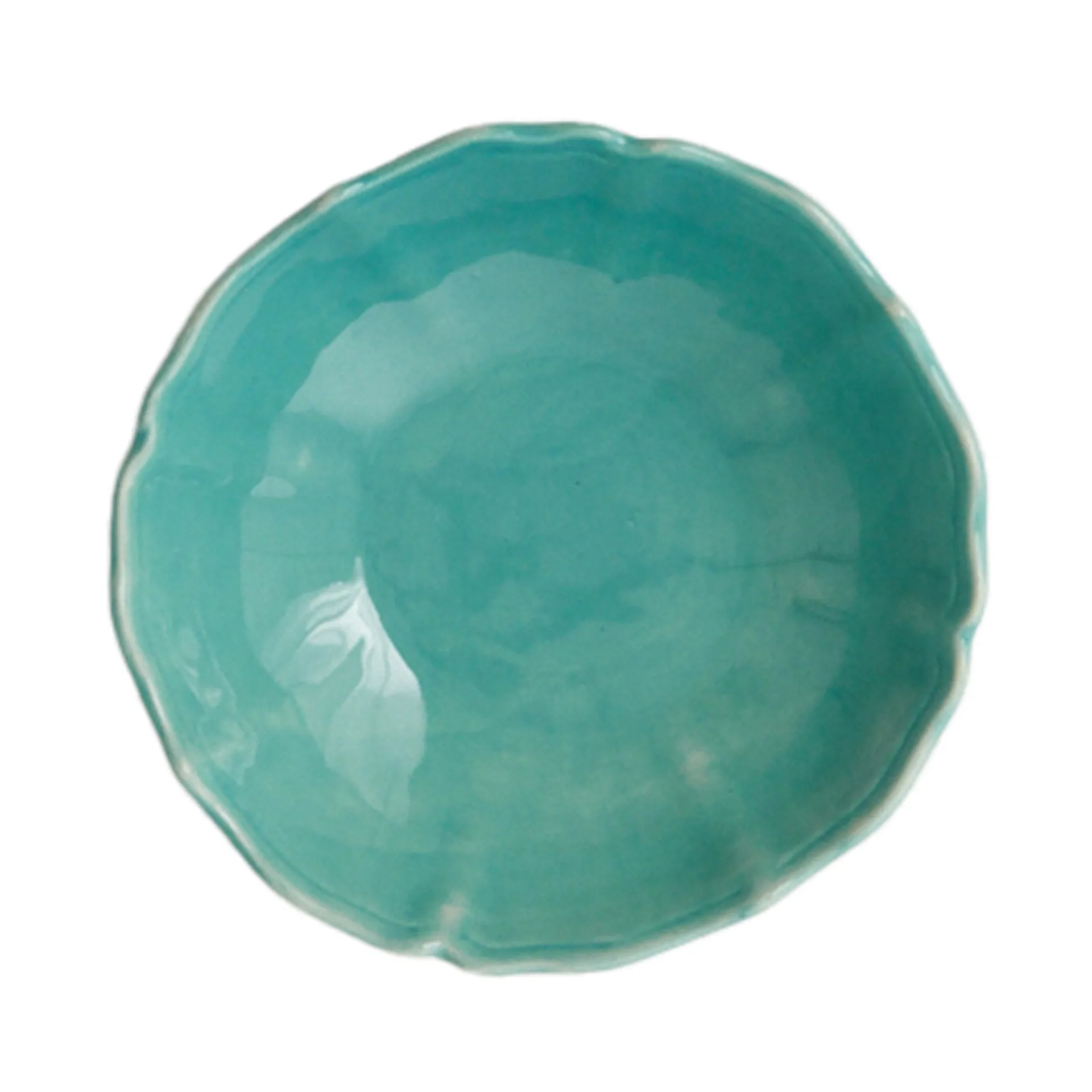 Judith suppe- & pastatallerken Ø18 cm, Turkis Olsson & Jensen