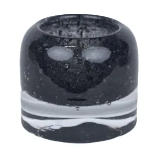 Leah fyrfadsstage Ø7,5 cm, Sort Olsson & Jensen