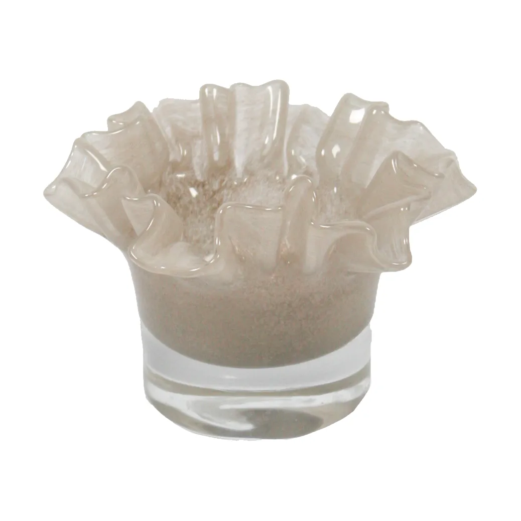 Loa fyrfadsstage 14 cm, Taupe Olsson & Jensen