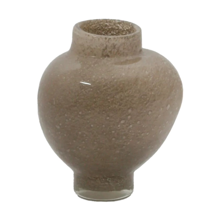 Mila vase lille 19,5 cm, Taupe Olsson & Jensen