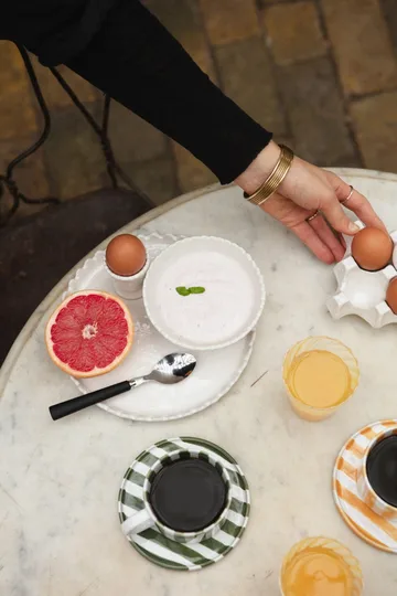 Monica kop med underkop - Grøn - Olsson & Jensen