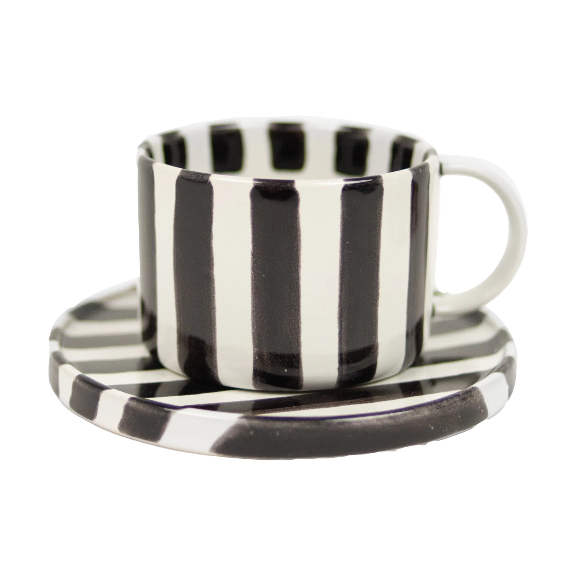 Monica kop med underkop, Sort Olsson & Jensen